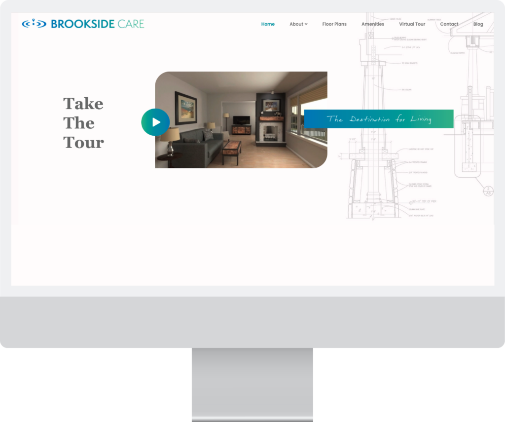 Brookside Care Website - Kzoom Design