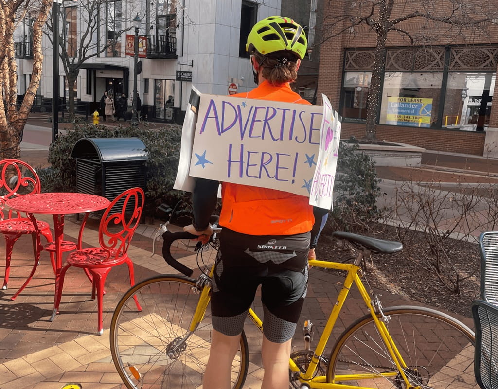 Take digital marketing in Kalamazoo to the next level with bicycle marketing.